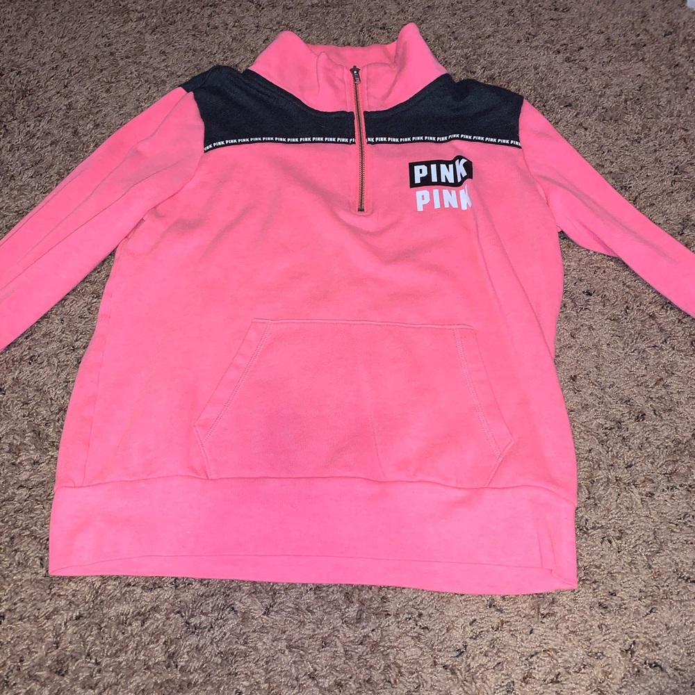 PINK quarter zip